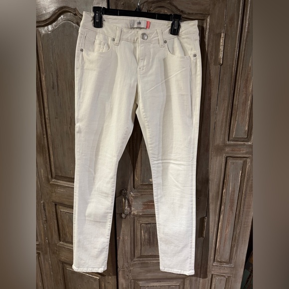 CAbi Denim - CAbi Slim Boyfriend White Jean